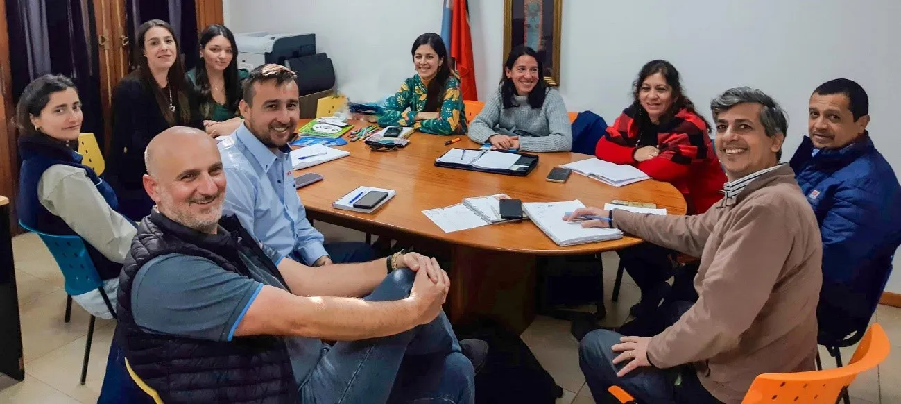 Asociativismo y Cooperativismo de la Municipalidad de Concordia y referentes del INTA Concordia.