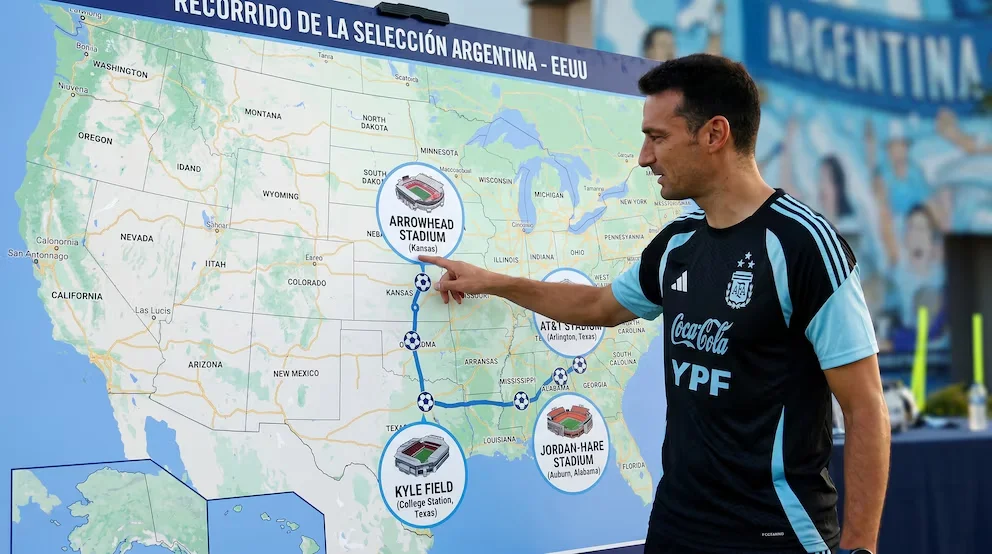 La hoja de ruta de la selección argentina: cuándo viajará a Estados Unidos y el itinerario previo al debut en el Mundial