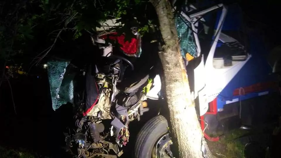 Accidente zona sur