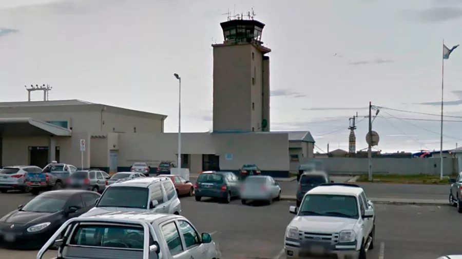 Aeropuerto de la ciudad de Río Grande, en Tierra del Fuego