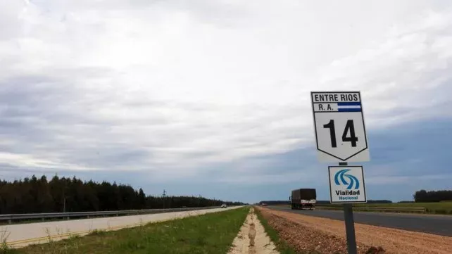 Vialidad, Ruta 14, Caminos del Río Uruguay