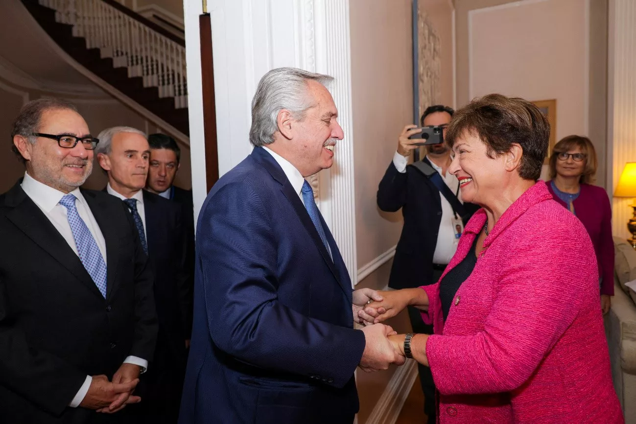 Alberto y Kristalina