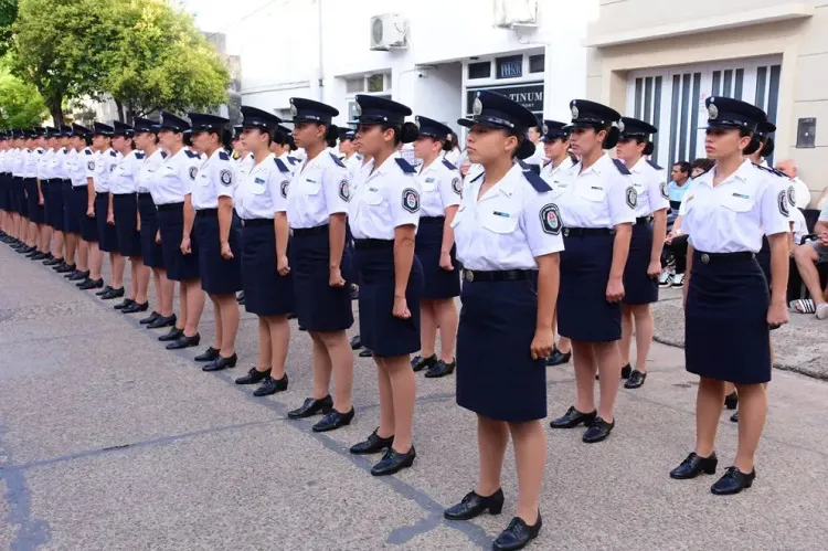 egresadas policia