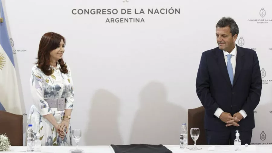 Cristina y Massa