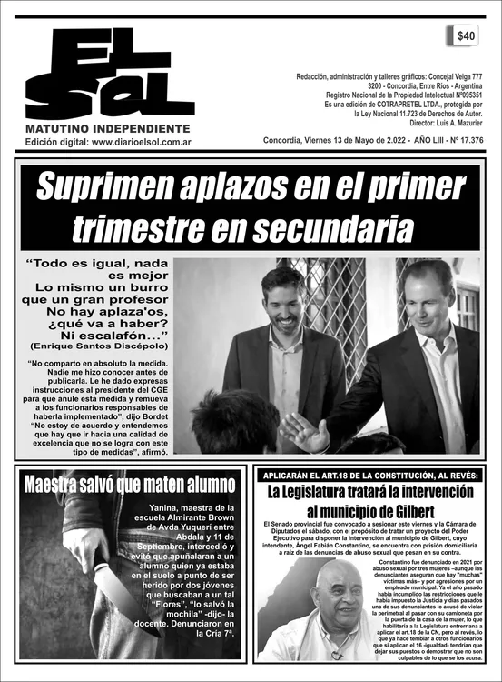 VIERNES 13 DE MAYO_TAPA