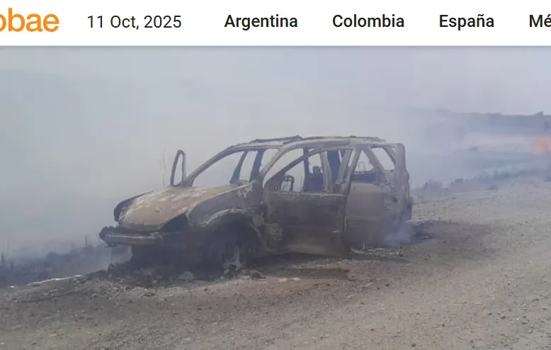 auto quemado