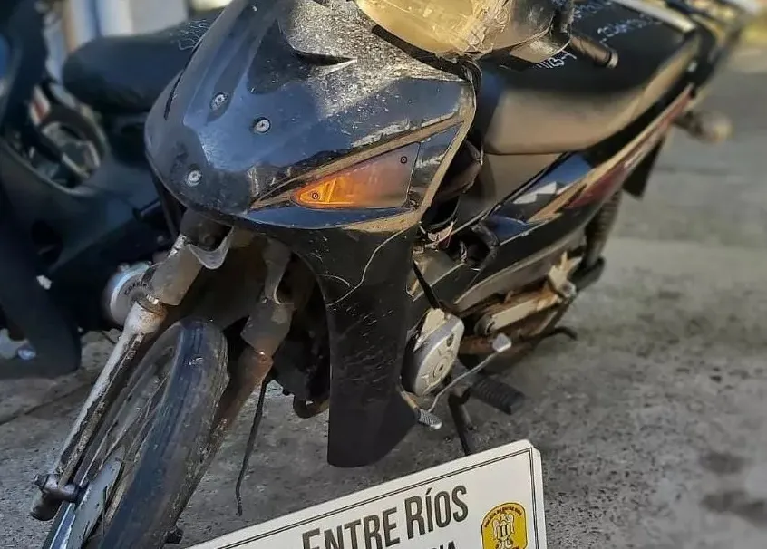 moto robada