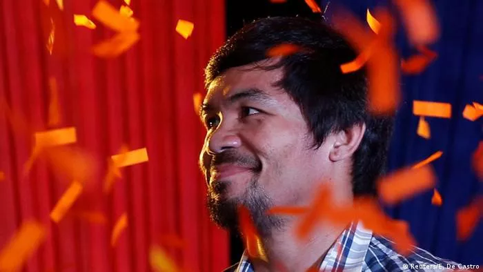 Manny Pacquiao anunció su candidatura a la presidencia de Filipinas