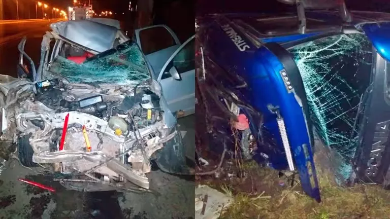 Accidente ruta 14