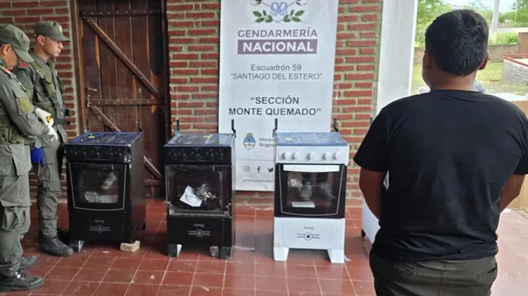 El pasajero, de nacionalidad boliviana, quedó detenido