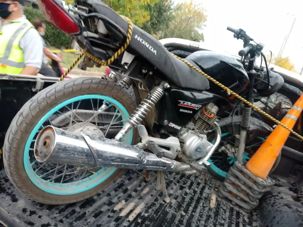 Secuestro de moto - Imagen ilustrativa