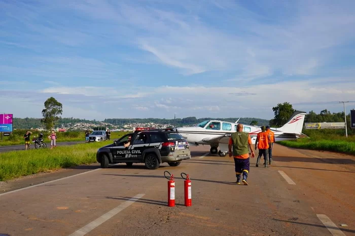 aviones en la BR 110