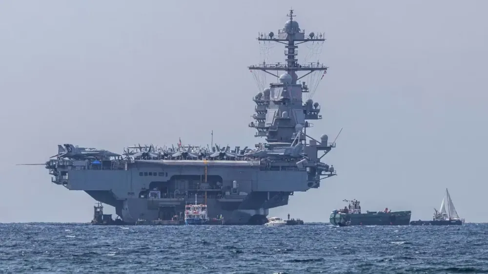 fotografia-de-archivo-del-3-de-octubre-2025-del-portaviones-nuclear-estadounidense-uss-gerald-r-ford-en-palma-espana-foto-efe-DMW6EJVOTVF5PNZSV3ABJ347AI