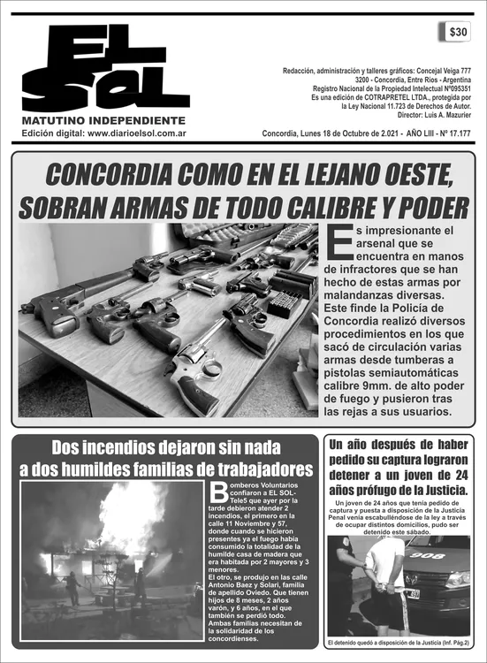 LUNES 18 DE OCTUBRE_TAPA