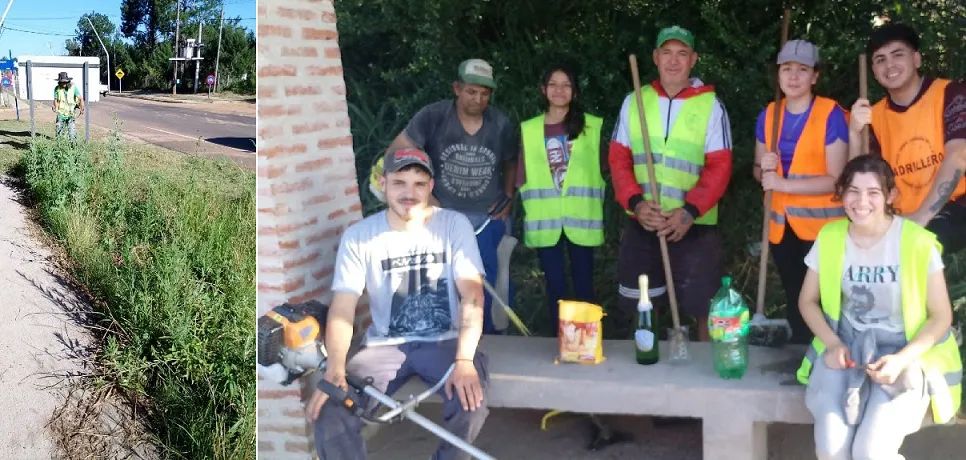 Vecinos de la zona norte de Concordia resaltaron la limpieza en Vuelta de Obligado 1
