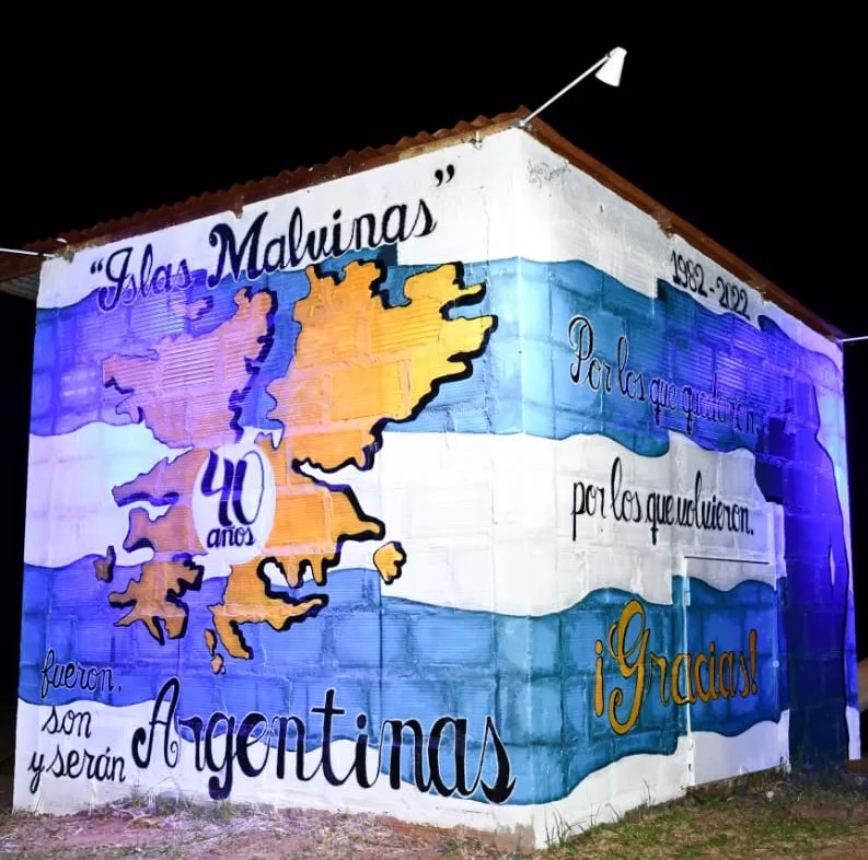 Mural Héroes de Malvinas
