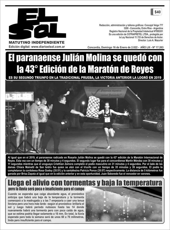 domingo 16 de enero_tapa