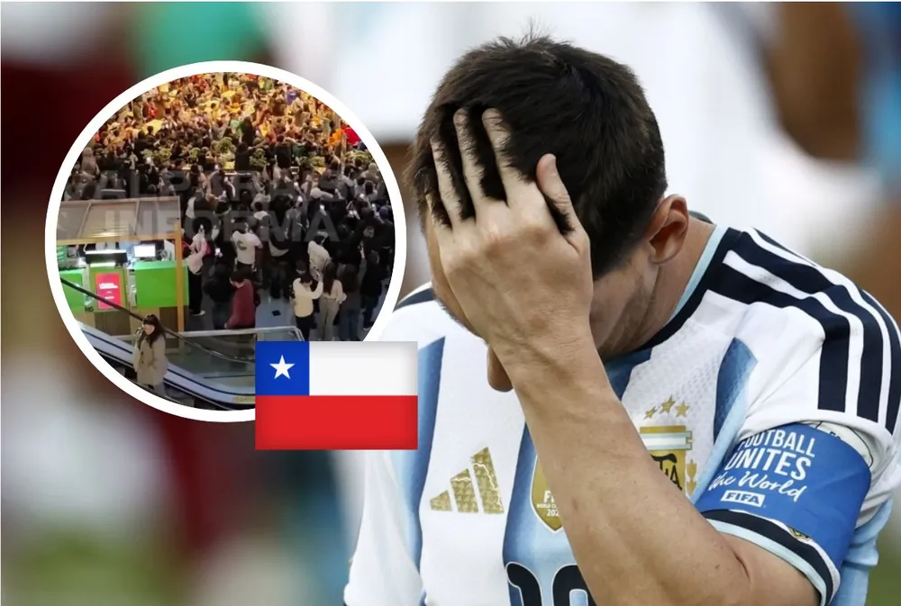 video-chilenos-celebraron-un-mall-la-derrota-argentina-frente-espana