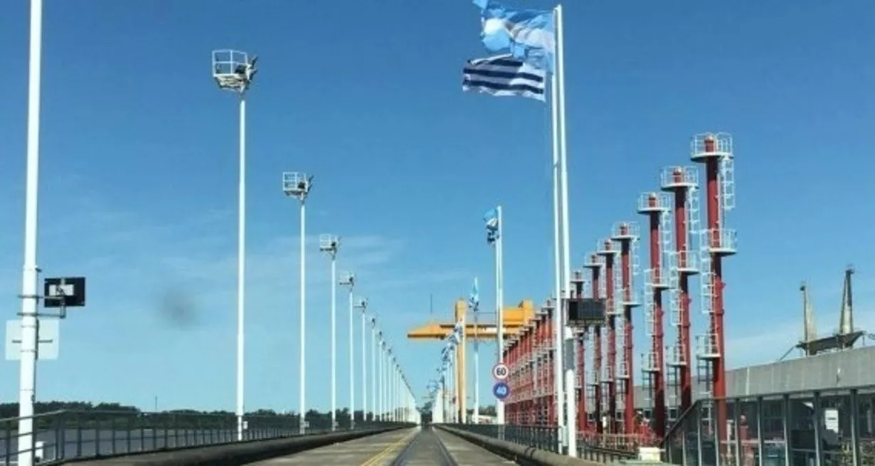 Uruguay, fronteras