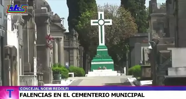 Concejal Redolfi cementerio municipal