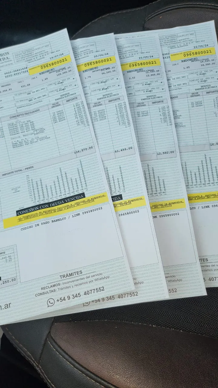 boletas de luz