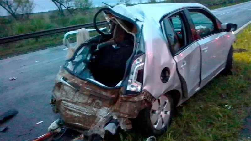ACCIDENTE VIAL EN ZARATE