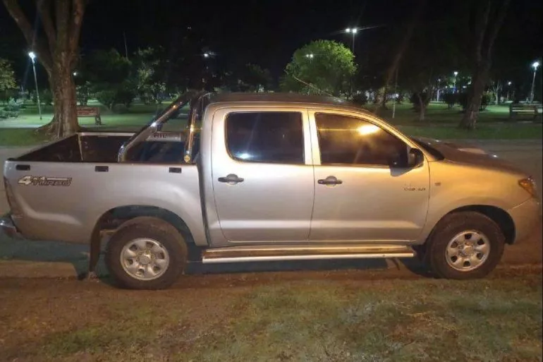 CAMIONETA ROBADA FEDERAL