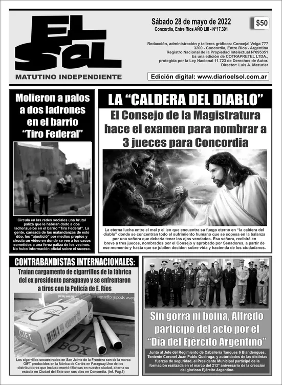 sábado 28 de mayo_tapa