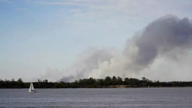 Incendio en Islas