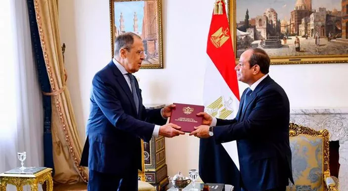 Rusia y Egipto