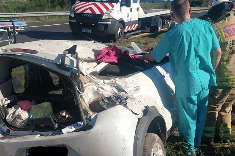 Accidente ruta 12