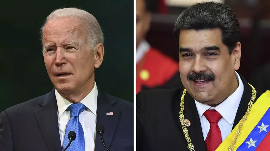 Biden y Maduro