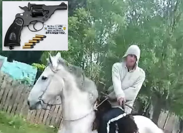 Jinete arrestado
