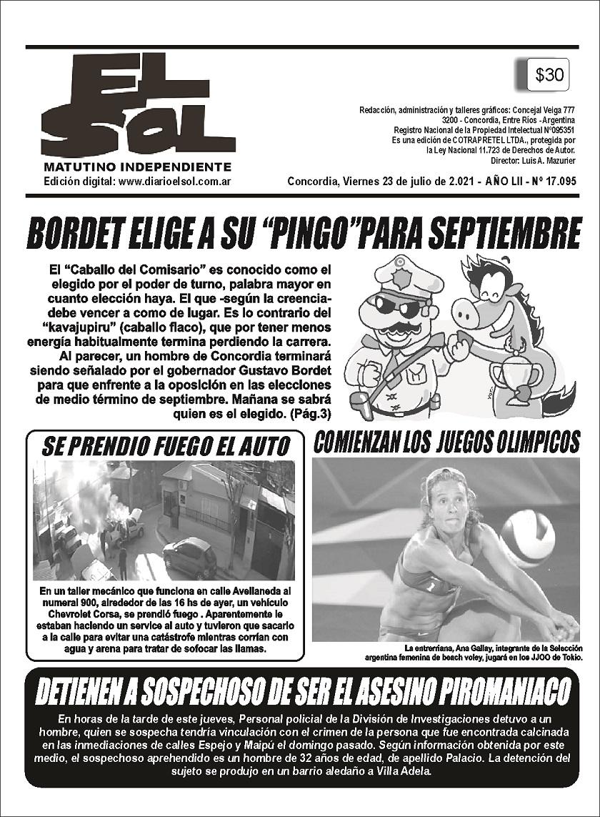 viernes 23 de julio