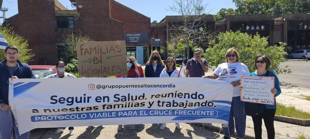 grupo puente manifestación sábado