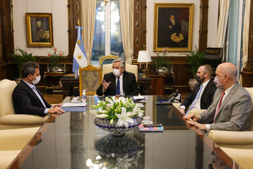Reunion en Casa Rosada