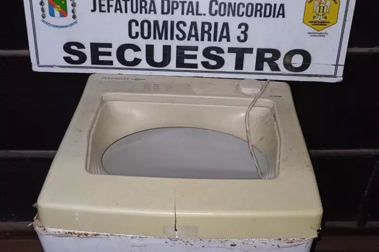 Lavarropas robado