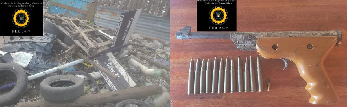 Allanamientos con resultados positivos 133