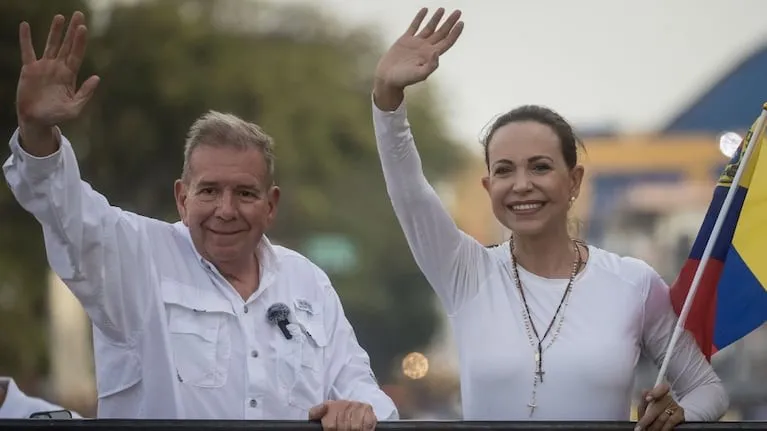 Edmundo González Urrutia y María Corina Machado