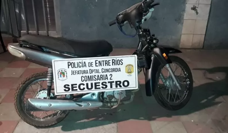 Secuestro de moto