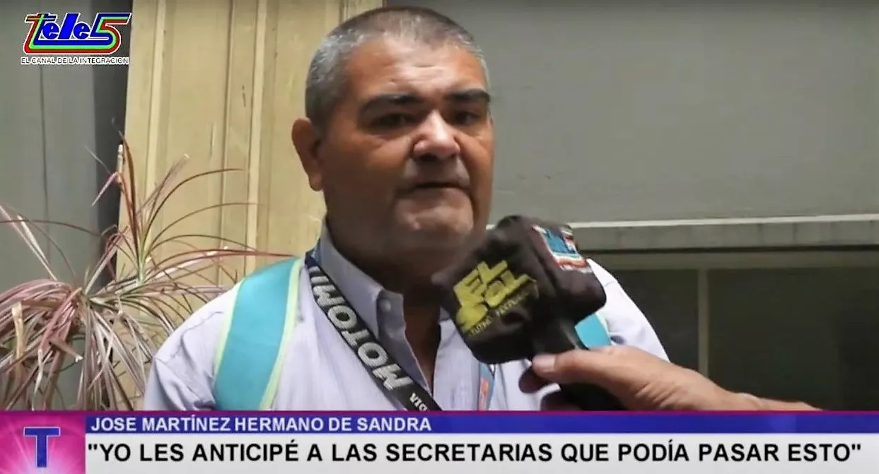 José Martínez, hermano de Sandra