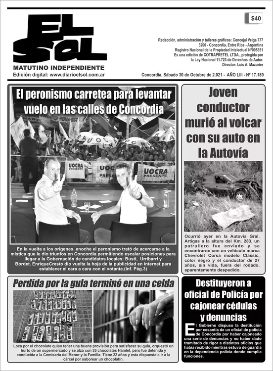 SÁBADO 30 DE OCTUBRE_TAPA