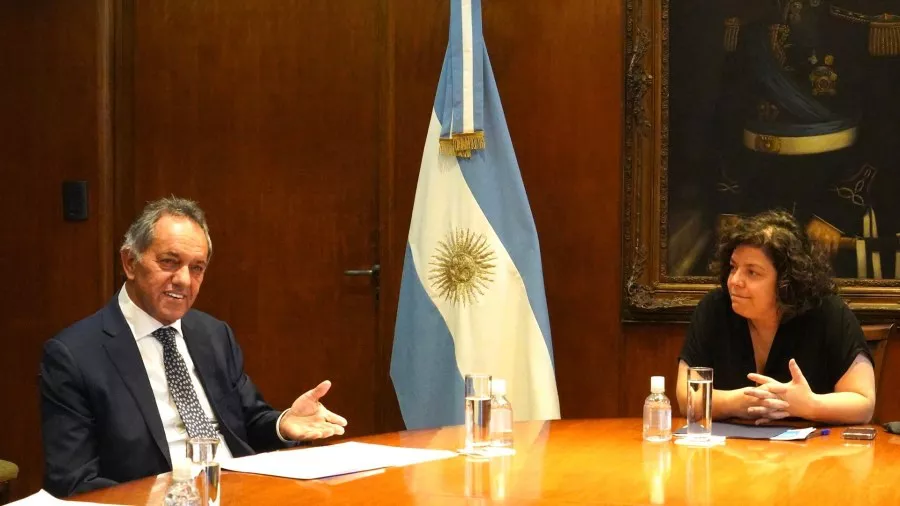 Scioli y Vizzotti