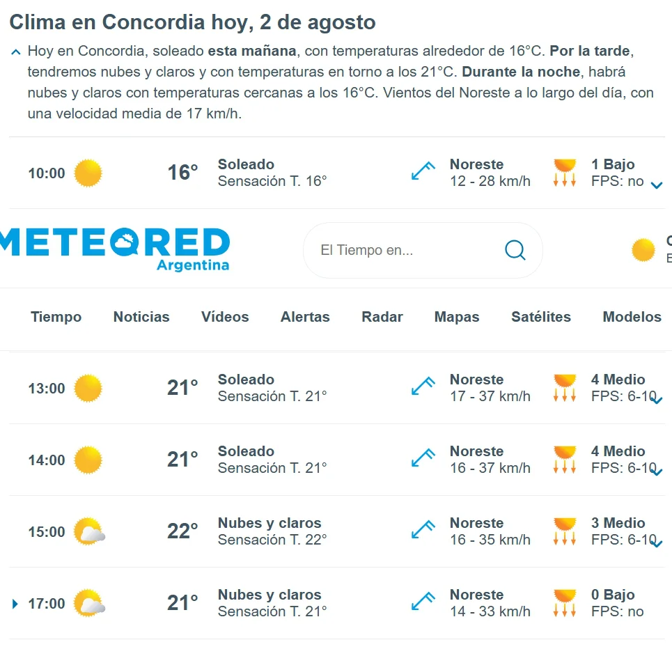 hoy