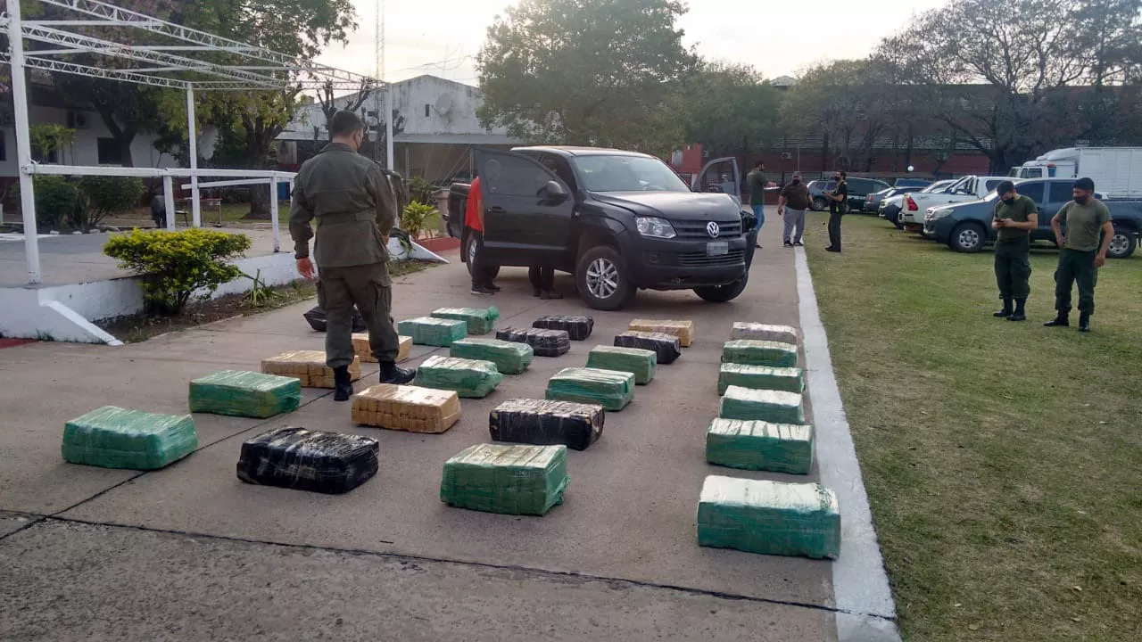 536 kilos de marihuana