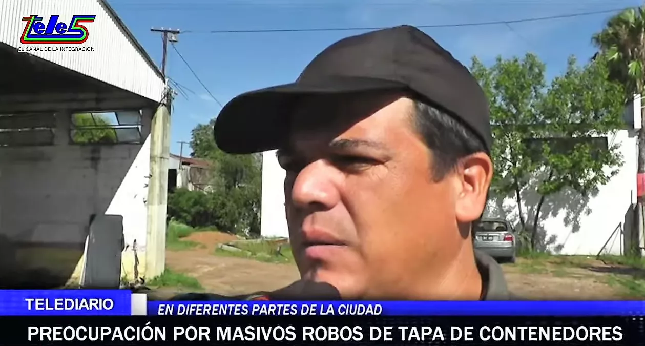 Robo de contenedores