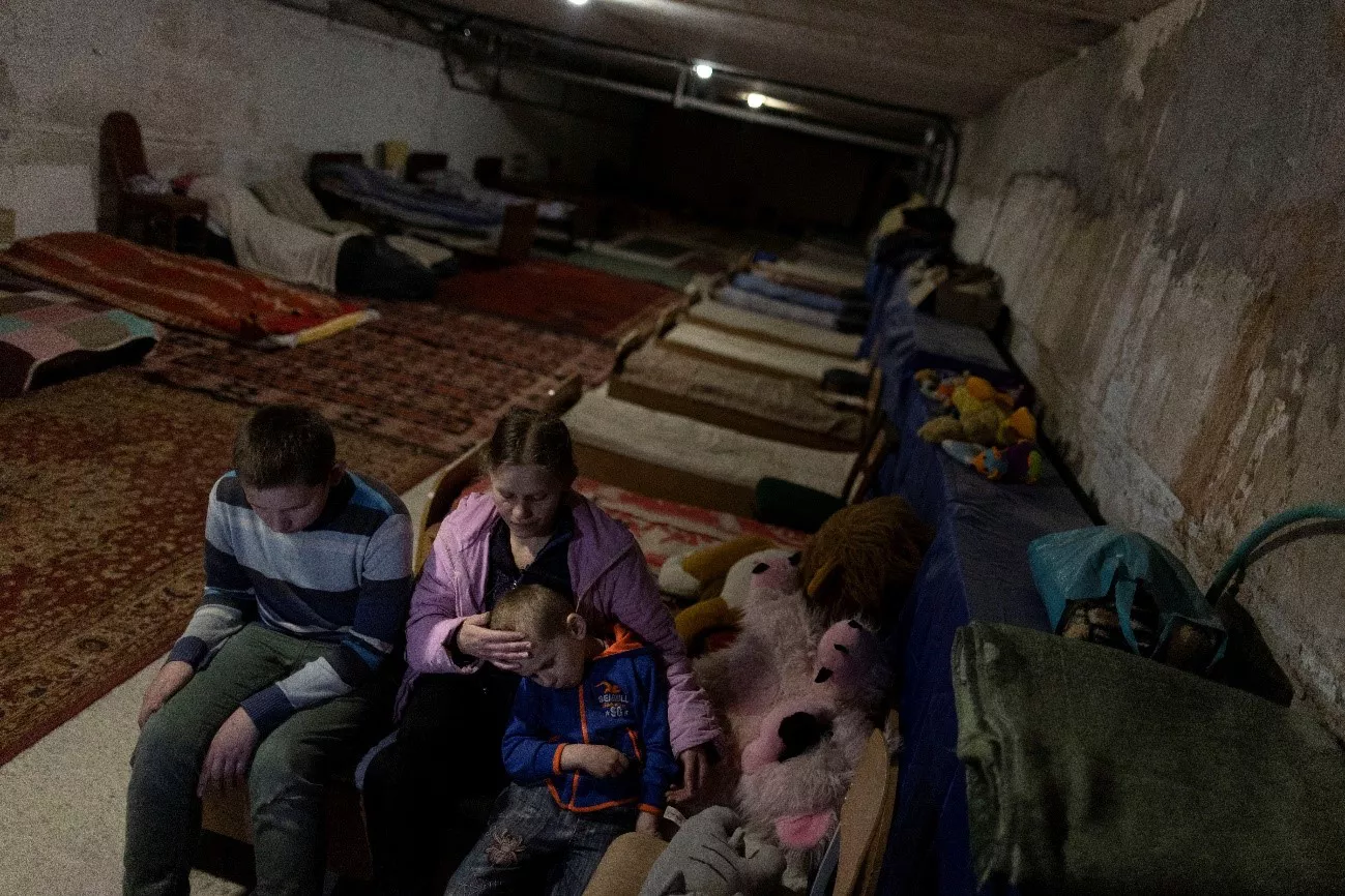 Ucrania, niños