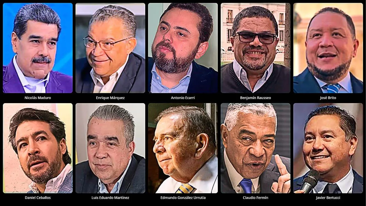 estos-son-los-10-candidatos-que-compiten-por-la-carrera-a-la-presidencia-de-venezuela-153180
