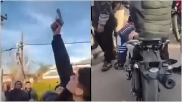 Un grupo de personas despidió a un delincuente que murió en La Plata