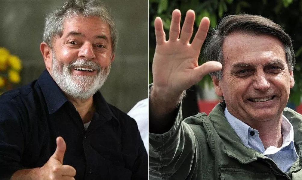 Lula y Bolsonaro